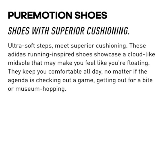 NIB Adidas Puremotion Running Inspired Athletic Sneaker White Pink Red Womens 8 - Picture 11 of 12